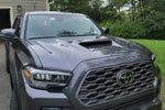 2016-2024 Toyota Tacoma Painted Hood Conversion TRD Hood Conversion Magnetic Gray Metallic 1G3 ReveMoto Painted Auto Parts Replacement