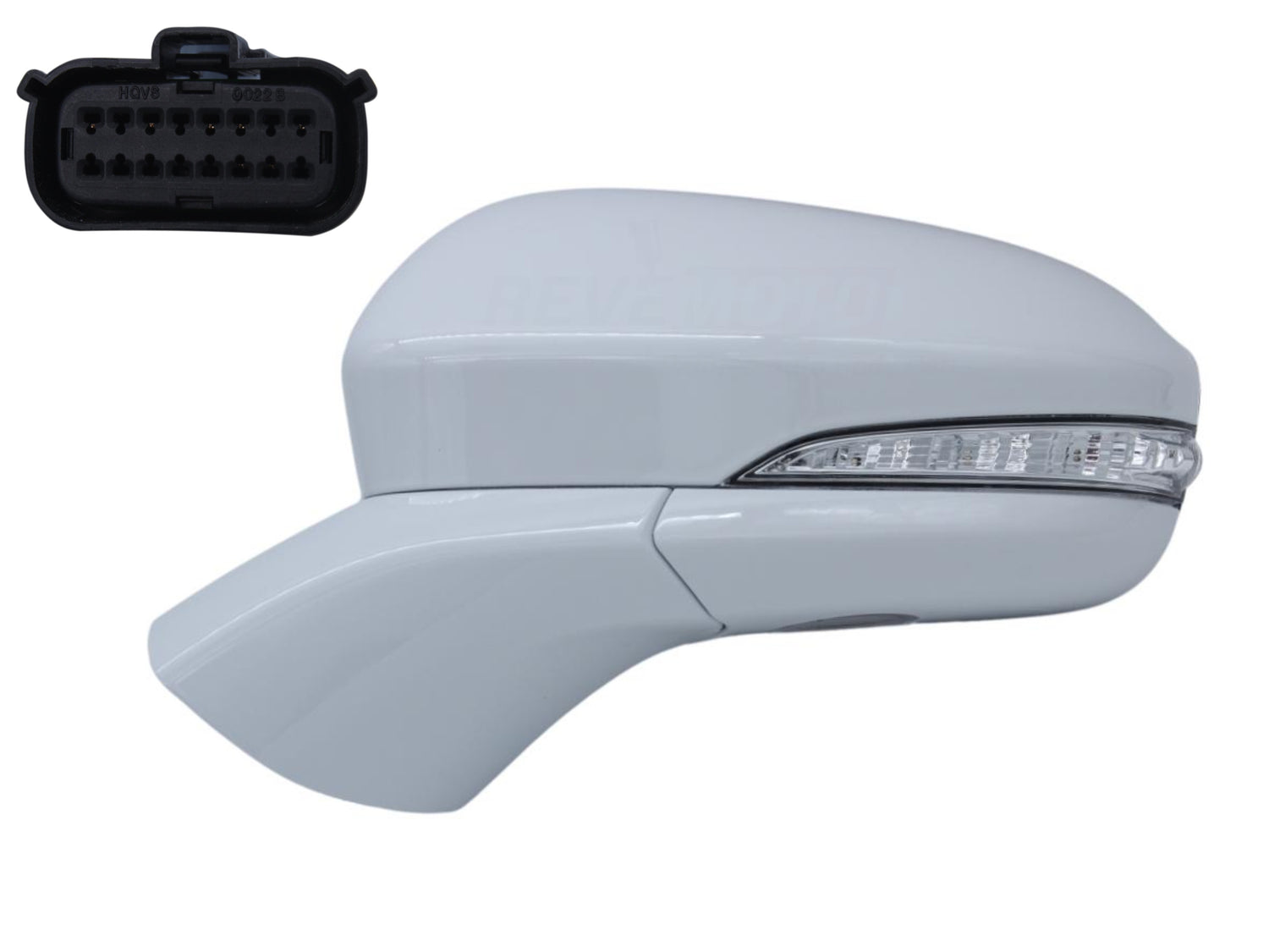 2015-2020 Ford Fusion Side View Mirror Painted Left Driver-Side Magnetic Metallic (J7) OxfordWhite YZ/Z1 FS7Z17683BB FO1320541 