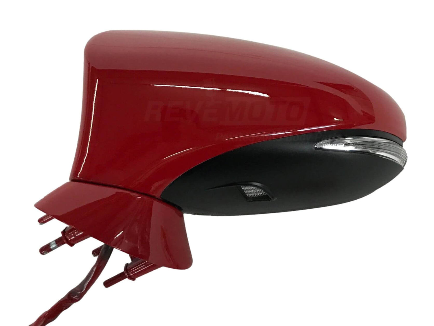 2016-2019 Lexus IS300 Side View Mirror Painted Redline (3T2) _ Power; Manual Folding; Heated; w_ Turn Signal; w_ Puddle Light; w_o Blindspot Detection _ Left, Driver Side 8794053700