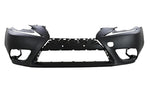 2016 Lexus IS300 Front Bumper Painted (Sedan) WITH: HL Washer Holes | WITHOUT: F-Sport Package, Park Assist Sensor Holes (Except C) 521195E905 LX1000264 ReveMoto Painted Auto Parts Replacement
