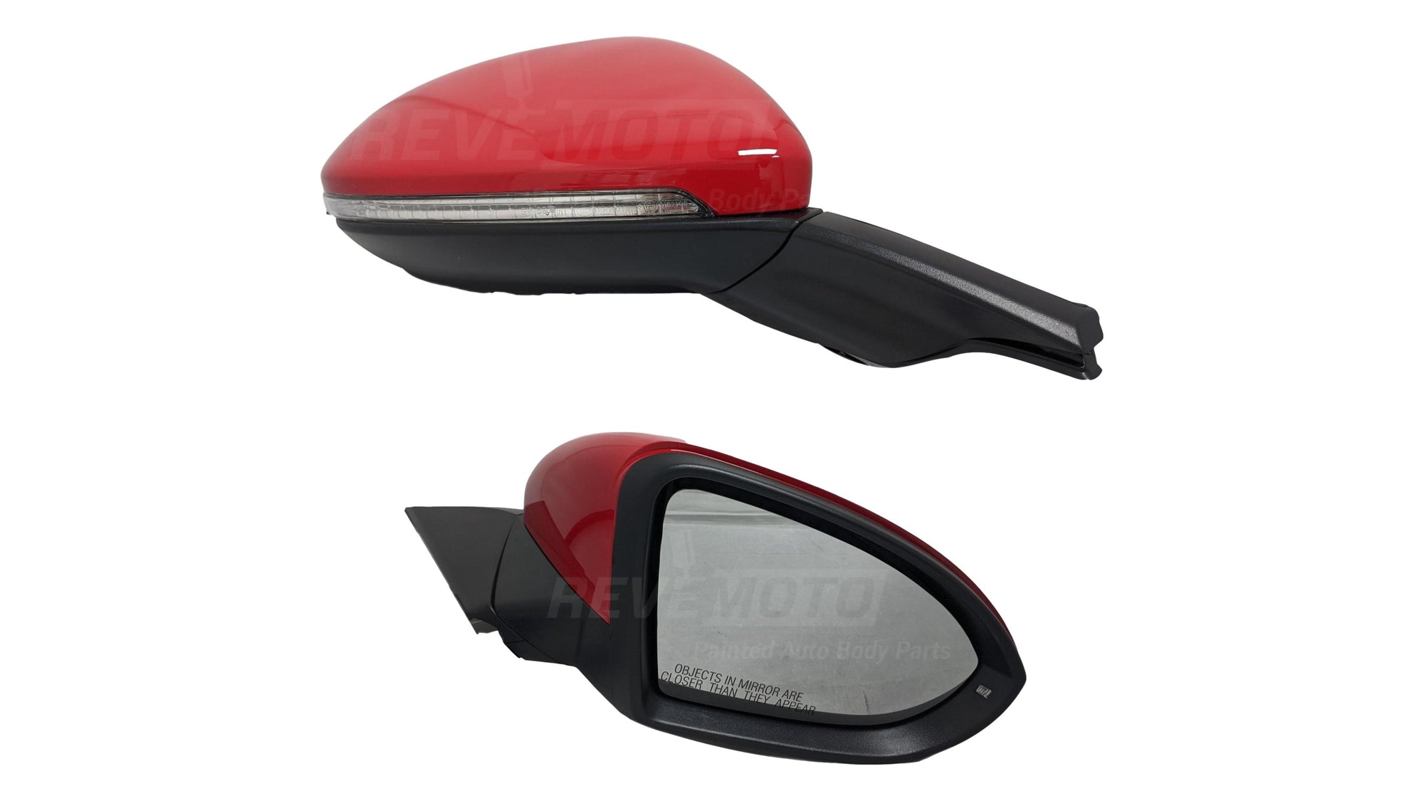 2016 Volkswagen GTI Side View Mirror Painted Tornado Red (LY3D) Right_Passenger-Side 5GM857508A9B9