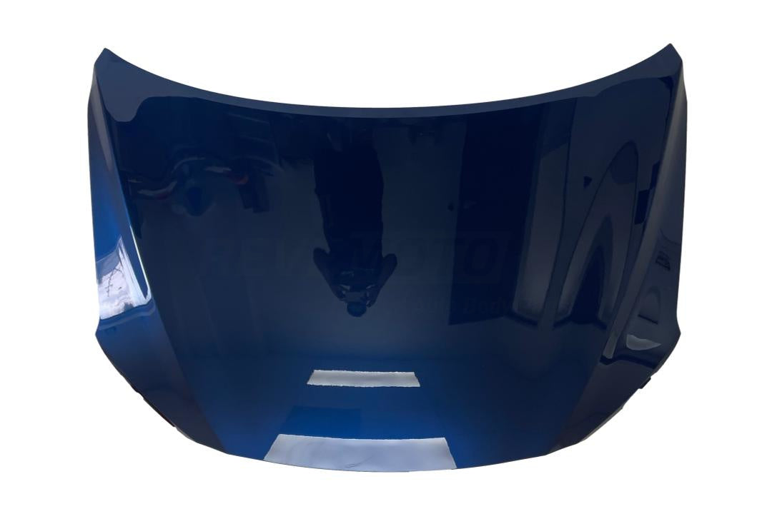 2017-2018 Hyundai Elantra Hood Painted (US Built) Lakeside Blue Metallic (VU8) 66400F3000 HY1230168