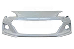 2017-2020 Subaru BRZ Front Bumper Painted Crystal White Pearl K1X 57702CA280 ReveMoto Painted Auto Parts Replacement
