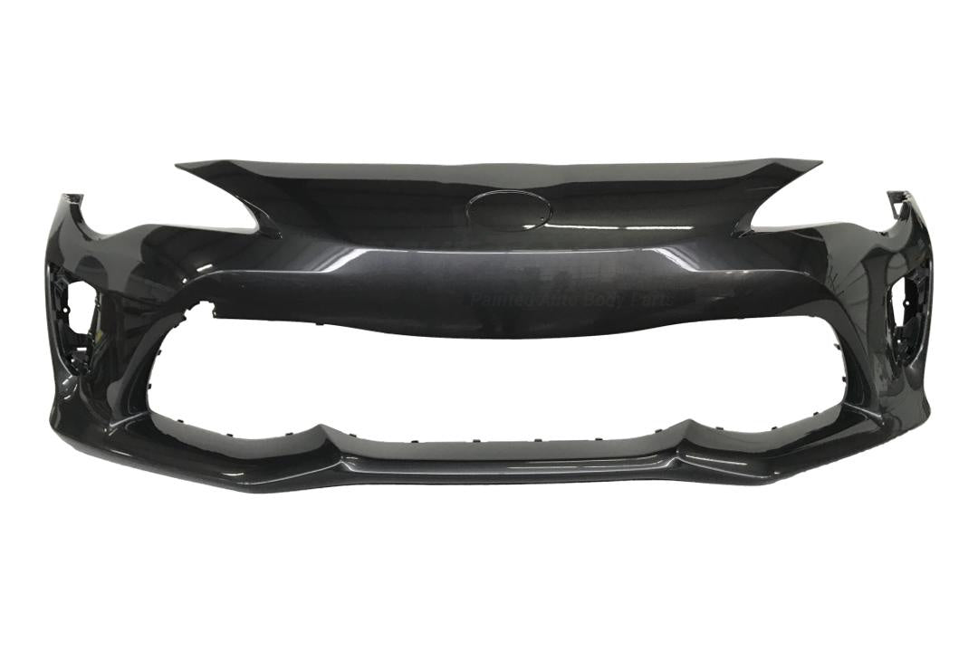 2017-2020 Toyota 86 Front Bumper Painted (Coupe) Pavement Metallic (P8Y) SU00306828 ReveMoto Painted Auto Parts Replacement 