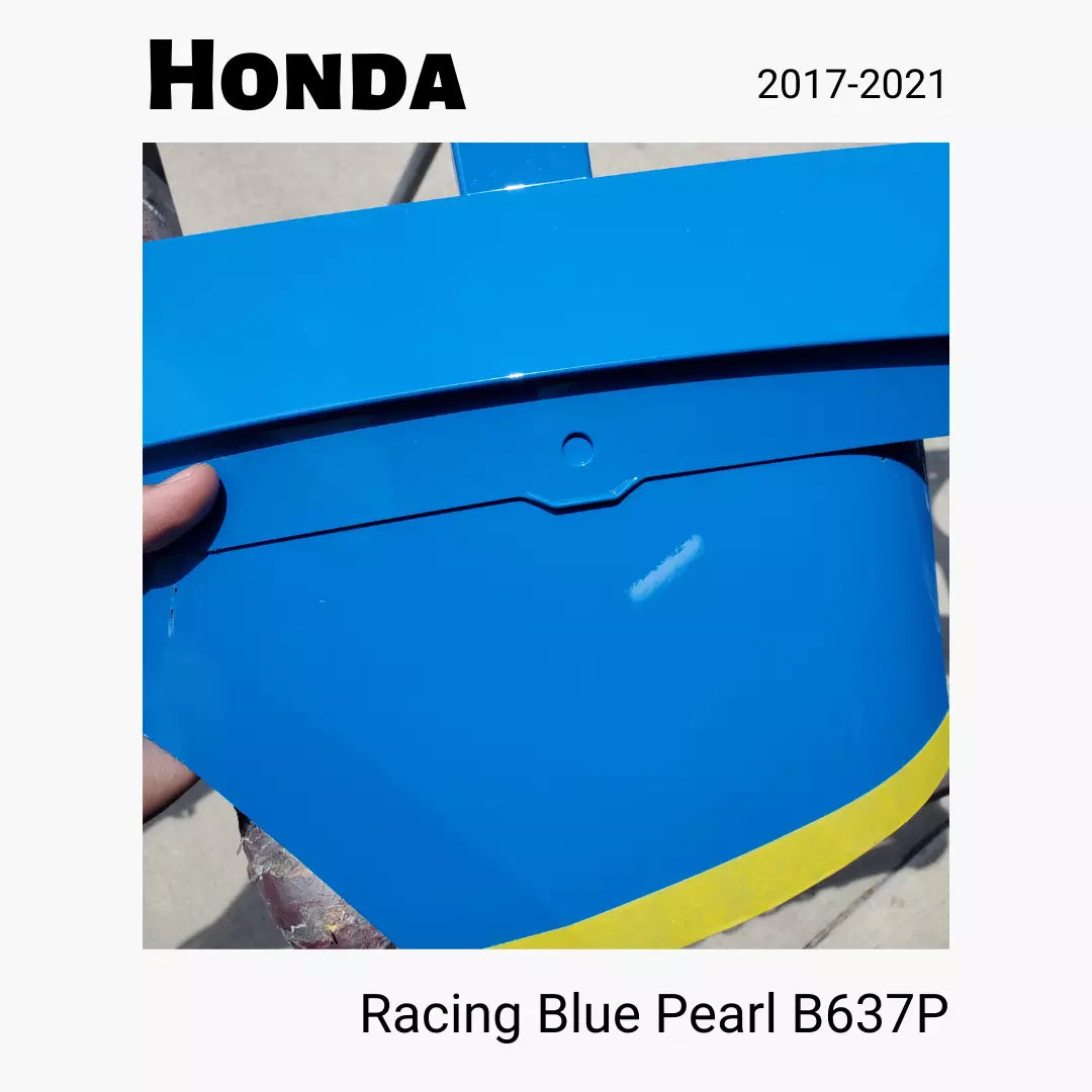 Honda Paint Code B637P (Racing Blue Pearl) - ReveMoto Custom Paint Match