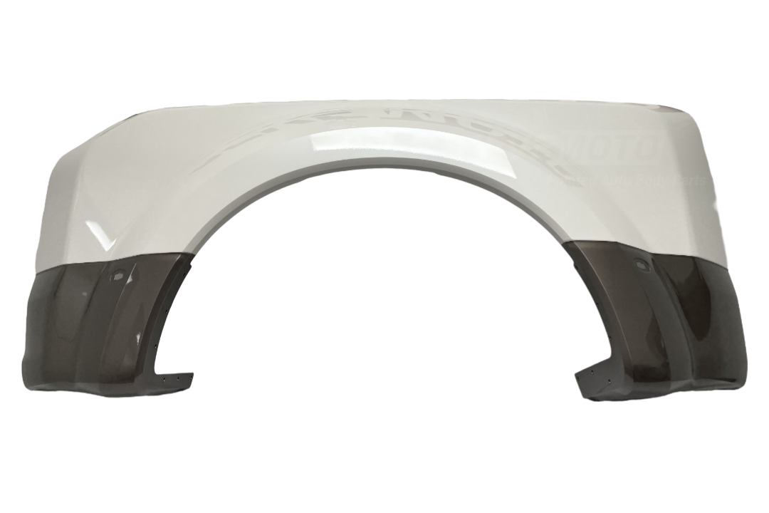 28114 - 2017-2022 Ford F250 Rear Quarter Panel Painted (8 Foot Box), 2 Tone White Platinum Pearl (UG)/Stone Gray Metallic (D1) HC3Z16313APTM