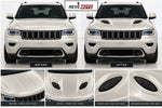 2017-2022 Jeep Grand Cherokee WK2 SRT8 to Trackhawk Style Hood Conversion | Painted to Match