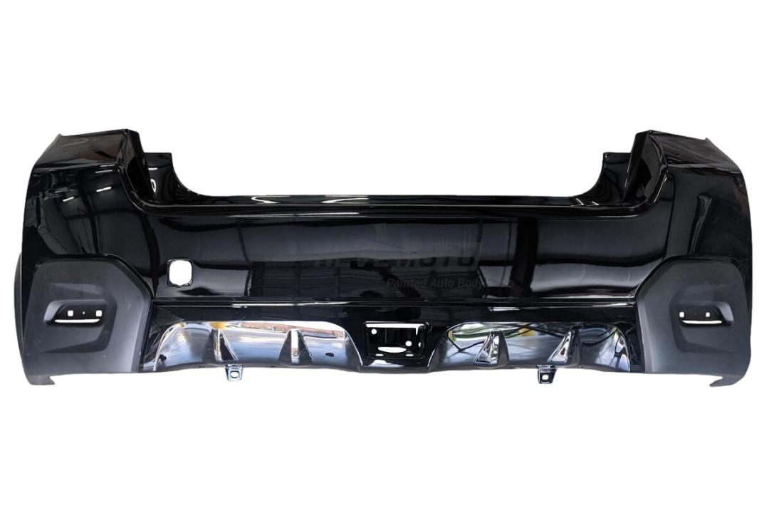 2016-2017 Subaru Crosstrek Rear Bumper Painted_Crystal_Black_Silica_Pearl_EH3_ 57704FJ041_ SU1100171