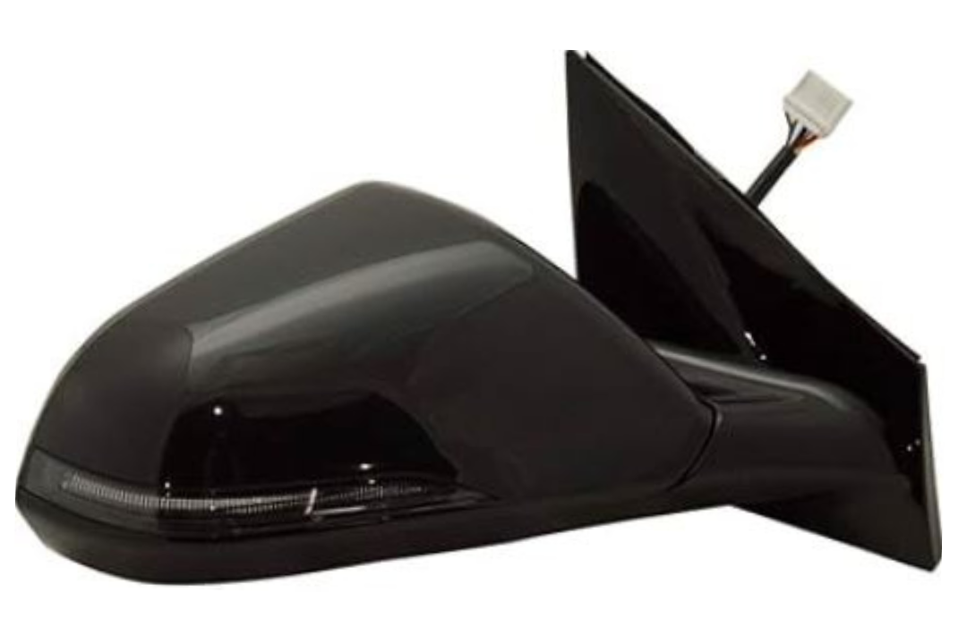 2018-2019 Hyundai Sonata Side View Mirror Painted (WITH: Primed Base, Heat | WITHOUT: Memory) 87620C2560 HY1321239 