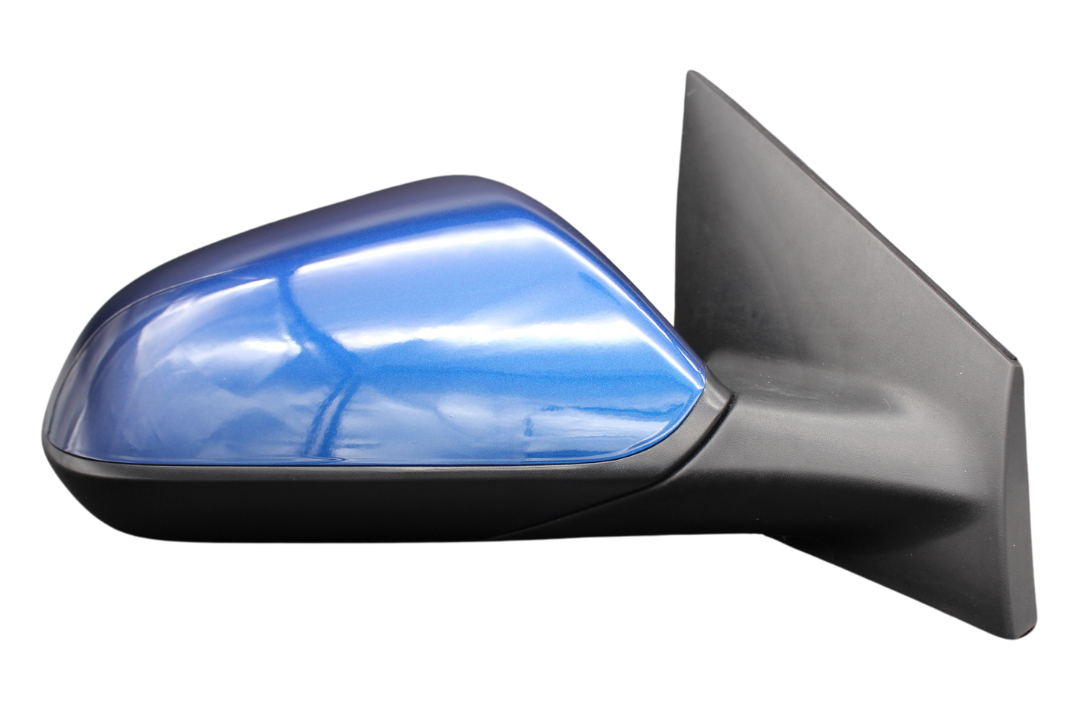 2018-2019 Hyundai Sonata Side View Mirror Painted (WITH: Textured Base | WITHOUT: Heat, Memory) Lakeside Blue Metallic (VU8) 87620C2580 HY1321237 