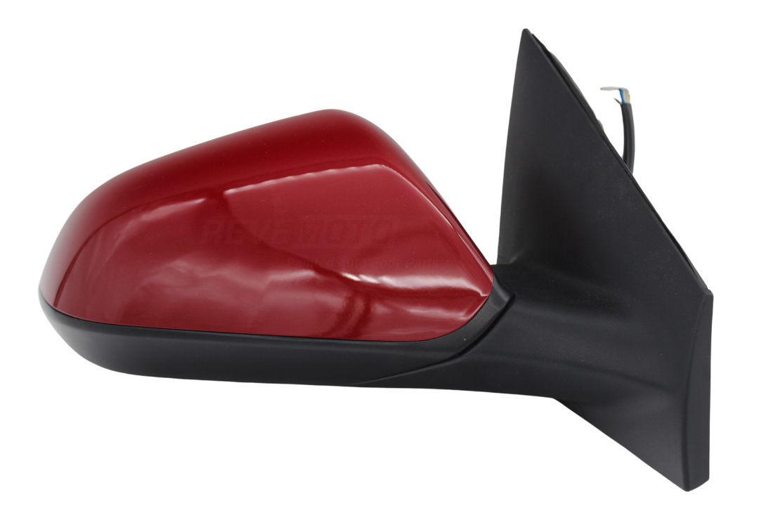 2018-2019 Hyundai Sonata Side View Mirror Painted (WITH: Textured Base | WITHOUT: Heat, Memory) Scarlet Red (PR3) 87620C2580 HY1321237 