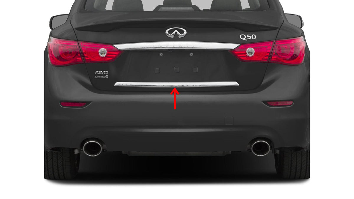 2018-2020 Infiniti Q50 Trunk Lid Painted OEM H430M6HHMA