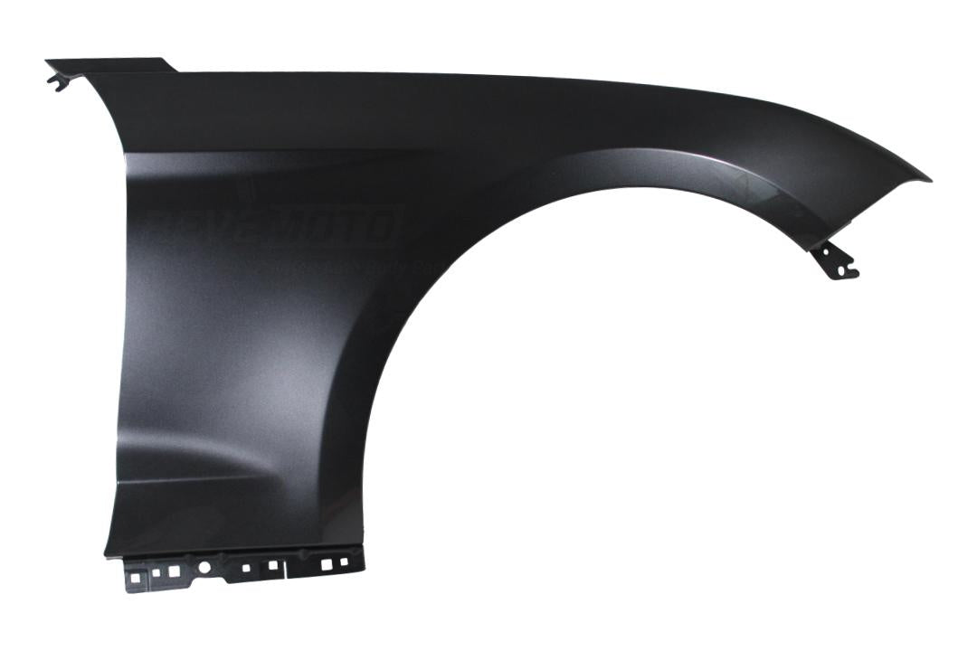 2018-2020 Ford Mustang Fender Painted (Passenger-Side) Magnetic Metallic (J7) | 2018-2020 / Aluminum FO1241319 ReveMoto Painted Auto Parts Replacement