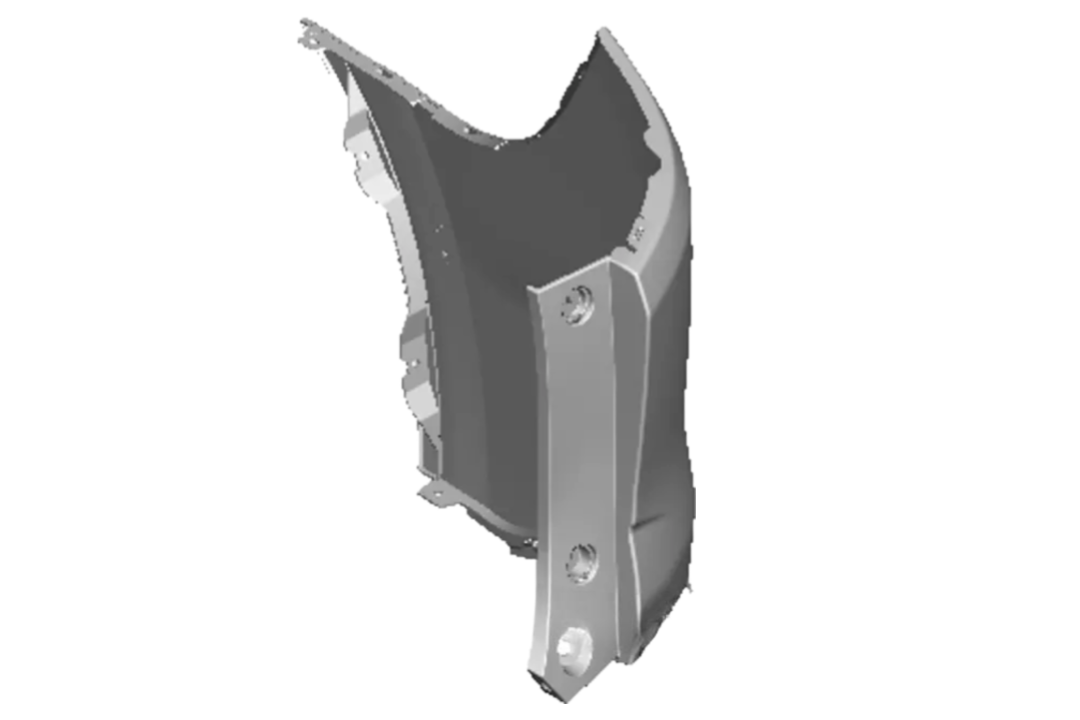 2018-2021 Buick Enclave Rear Bumper End Cap Painted (Right, Passenger-Side) 87823656 