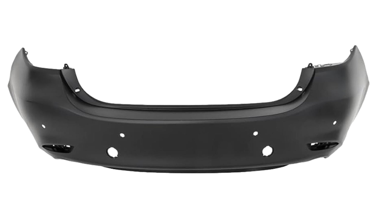 2018-2021 Mazda Mazda6 Rear Bumper Painted WITH- Park Assist Sensor Holes GSK150221ABB MA1100228 ReveMoto Painted Auto Body Parts