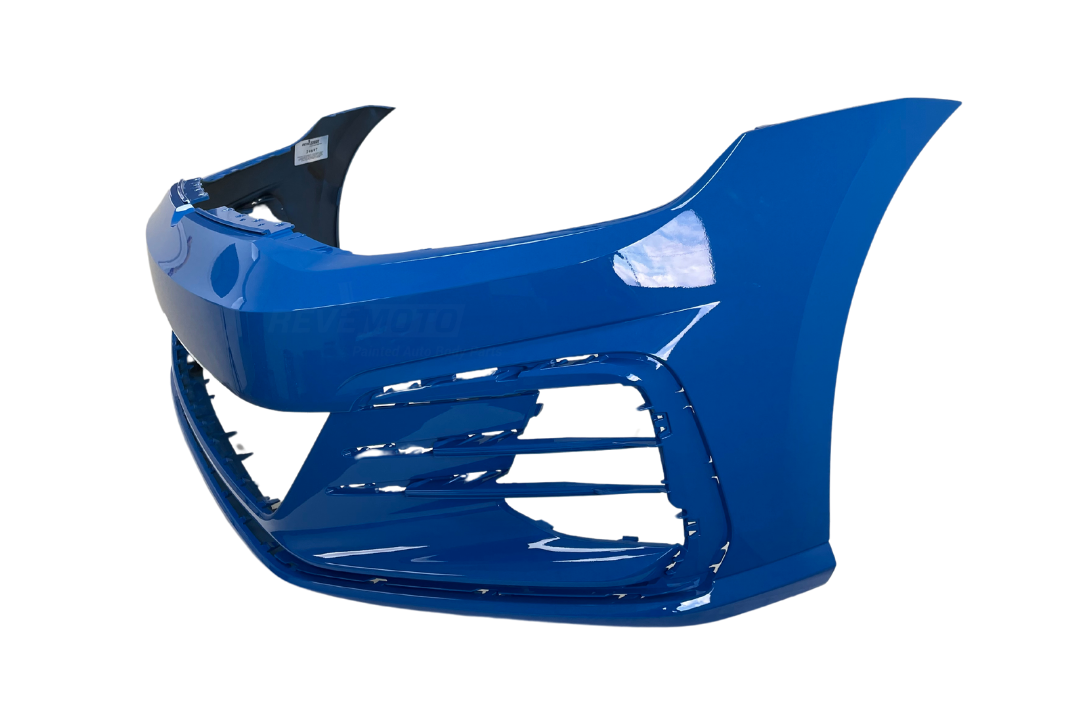 2018-2021 Volkswagen GTI Front Bumper Painted Cornflower Blue (LD5C) 5GM807217BPGRU VW1000240 ReveMoto Painted Auto Parts Replacement