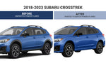 2018-2023 Subaru Crosstrek Painted Fender Flares Conversion Kit OEM Set of 4