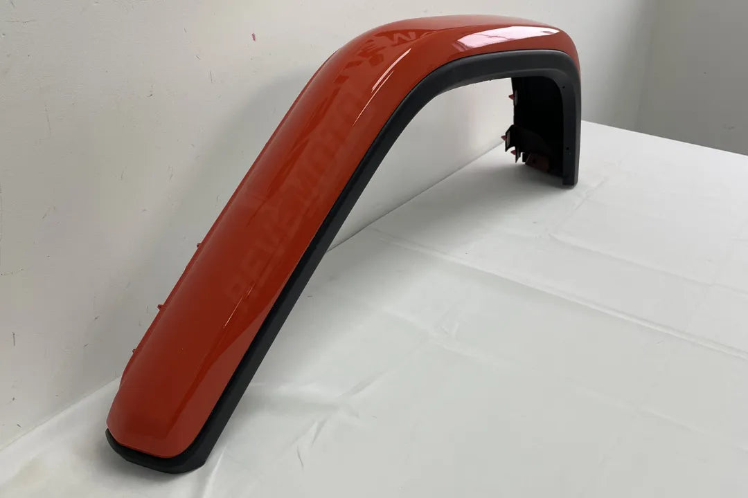 2018-2025 Jeep Wrangler Rear Fender Flare Painted 6CE79RXFAE (Left; Driver-Side) Punk'N Pearl (PE4) 
