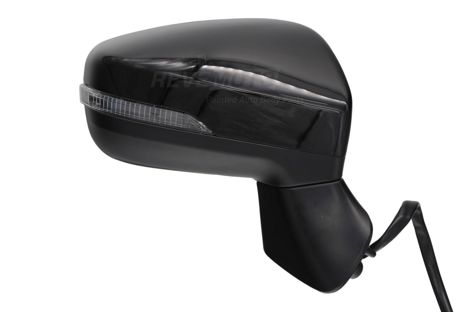 2018 Subaru Outback Side View Mirror Painted Crystal Black Silica Pearl (CB4) WITH Heat and Turn Signal Light