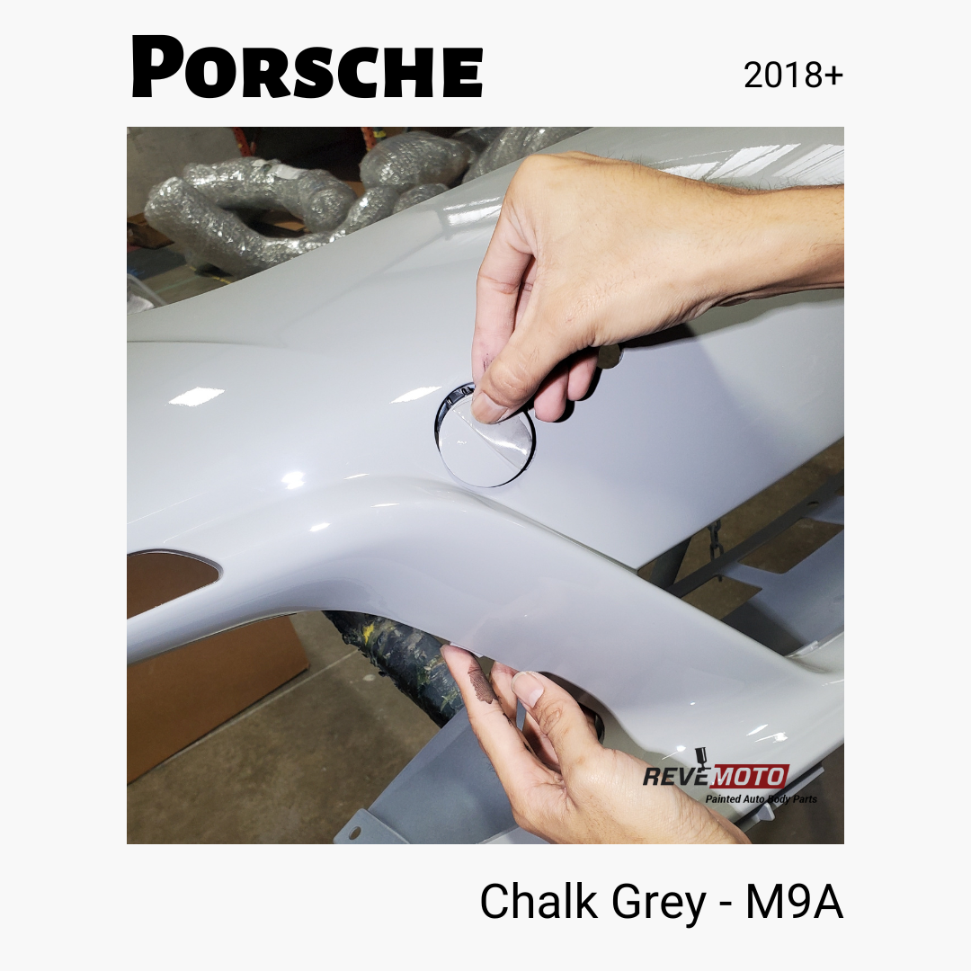 2018 Porsche 911 Carrera S Chalk Grey M9A Paint Code - ReveMoto Custom Paint Match