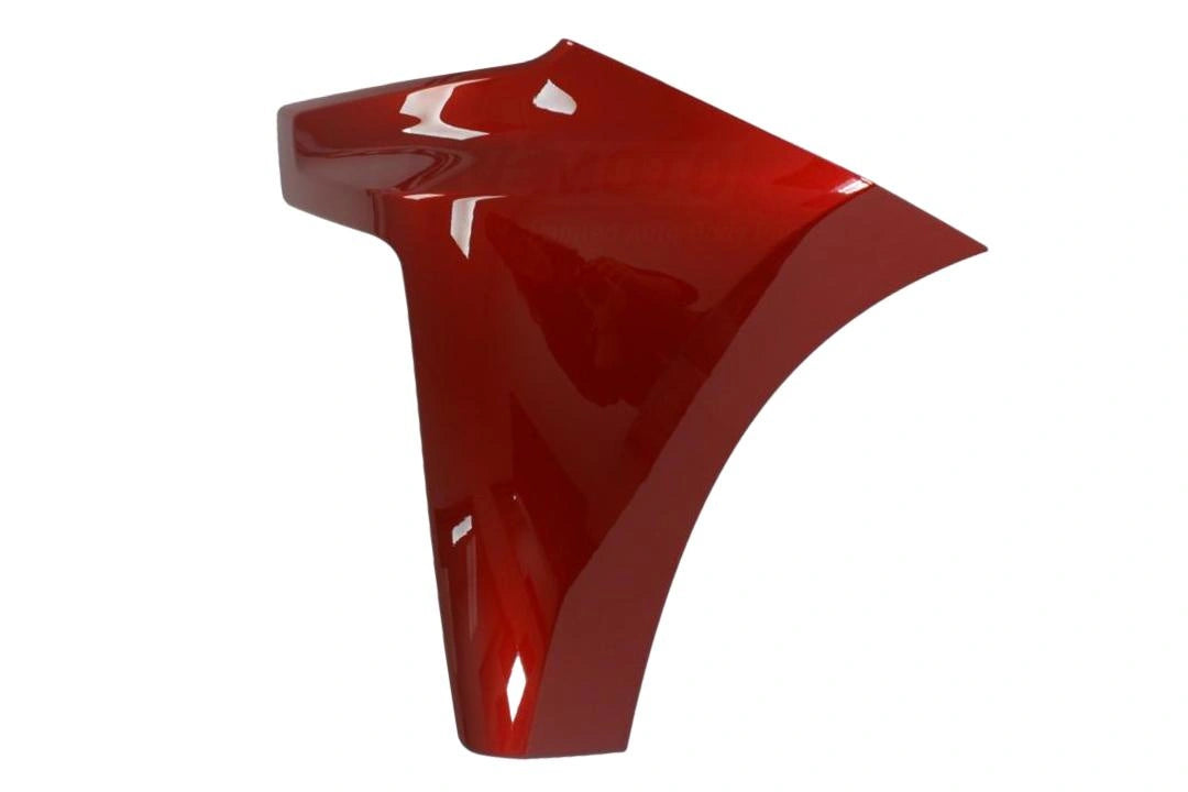 2019-2022 Chevrolet Chevy Silverado Front Bumper End Cap Extension Painted (Driver-Side | Mexico Built) Glory Red Pearl (WA434B) 84934129 GM1016111 ReveMoto Painted Auto Parts Replacement