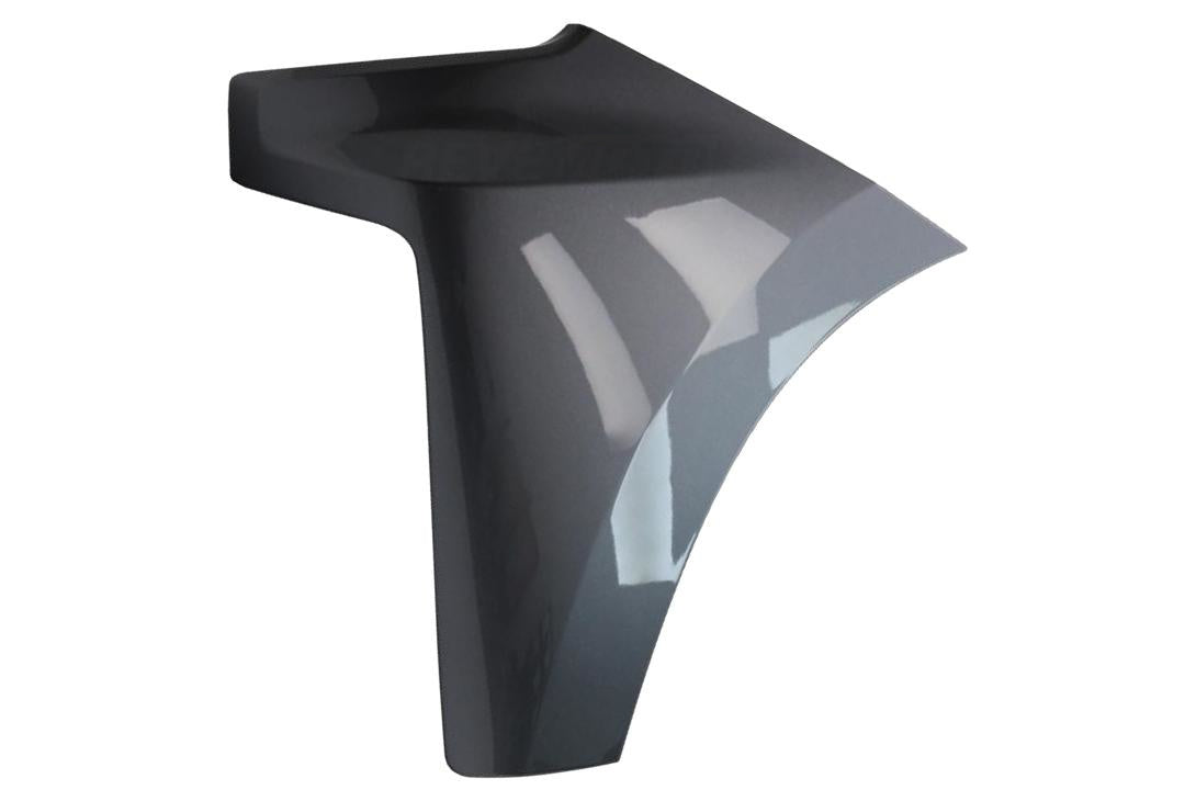 2019-2022 Chevrolet Silverado Front Bumper End Cap Extension Painted (Driver-Side | Mexico Built) Satin Steel Gray Metallic 3 (WA464C) 84934129 GM1016111 ReveMoto Painted Auto Parts Replacement