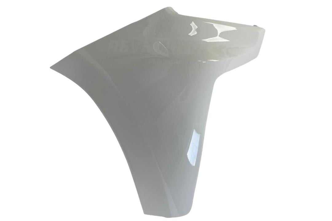 2019-2022 Chevrolet Silverado Front Bumper End Cap Extension Painted Olympic White (WA8624) 84658018 GM1017110 ReveMoto Painted Auto Parts Replacement