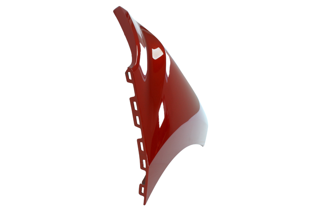 Painted Front Bumper End Cap Extension for 2019-2022 Chevrolet Silverado (Passenger-Side | Mexico Built) Cherry Bomb Red Tricoat (WA252F) 84658122 GM1017111 ReveMoto Painted Auto Parts Replacement