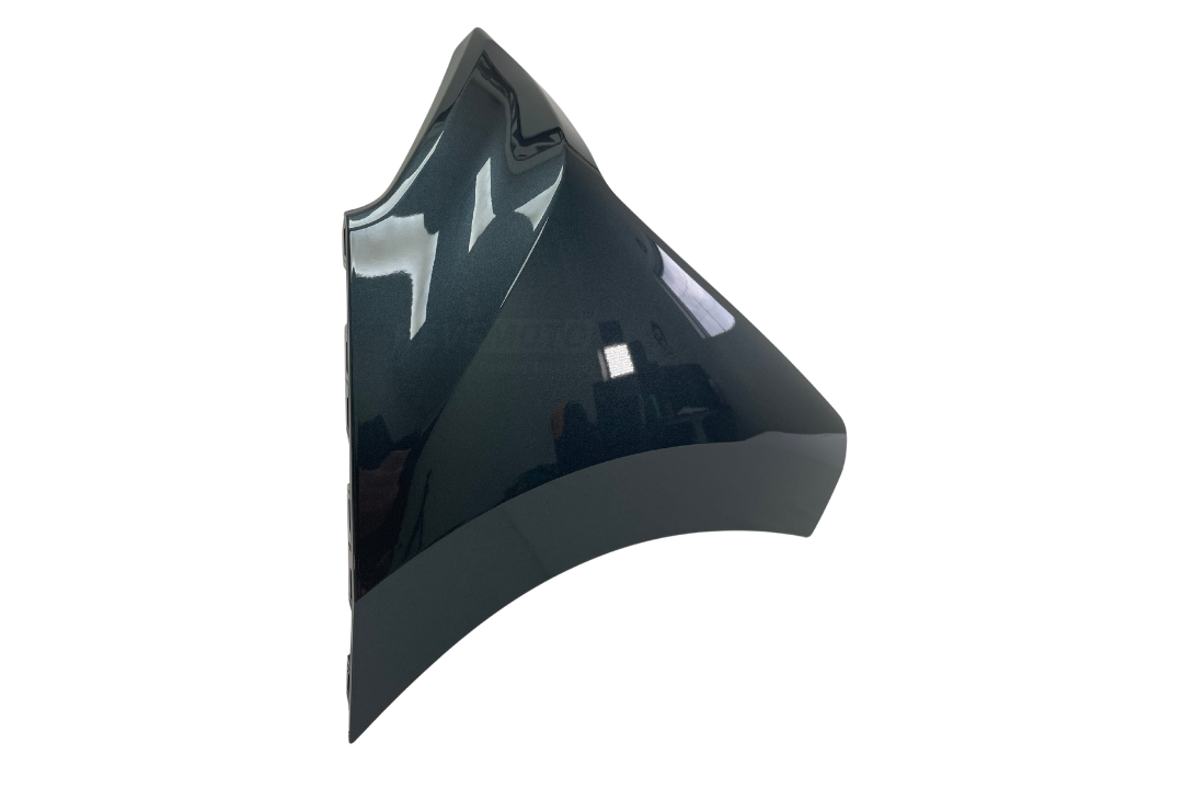 Painted Front Bumper End Cap Extension for 2019-2022 Chevrolet Silverado (Passenger-Side | Mexico Built) Dark Shadow Metallic (WA626D) 84658122 GM1017111 ReveMoto Painted Auto Parts Replacement