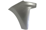 Painted Front Bumper End Cap Extension for 2019-2022 Chevrolet Silverado (Passenger-Side | Mexico Built) Switchblade Silver Metallic (WA636R) 84658122 GM1017111 ReveMoto Painted Auto Parts Replacement