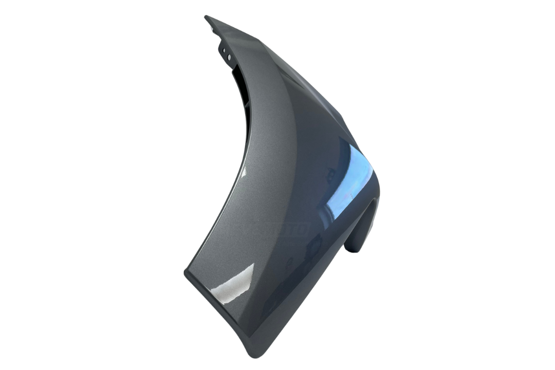 2019-2022 Chevrolet Silverado Front Bumper End Cap Extension Painted (Passenger-Side | US Built) Satin Steel Gray Metallic (WA464C) 84658018 GM1017110 ReveMoto Painted Auto Parts Replacement