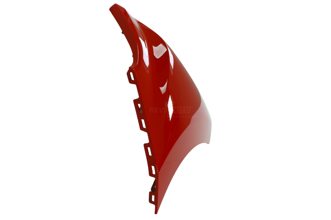2019-2022 Chevrolet Silverado Front Bumper End Cap Extension Painted Pull Me Over Red (WA130X) 84658018_GM1017110 ReveMoto Painted Auto Parts Replacement