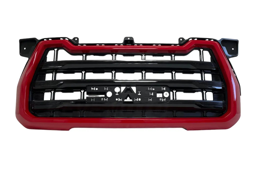 2019-2022 GMC Sierra Grille Painted (1500 | Elevation) Pull Me Over Red (WA130X) 84508681 ReveMoto Painted Auto Body Parts