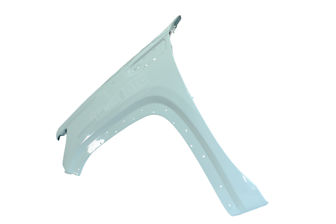 2019-2025 GMC Sierra Fender Painted (1500 | OEM) Olympic White (WA8624) 84496744 GM1240413 ReveMoto Painted Auto Parts Replacement 