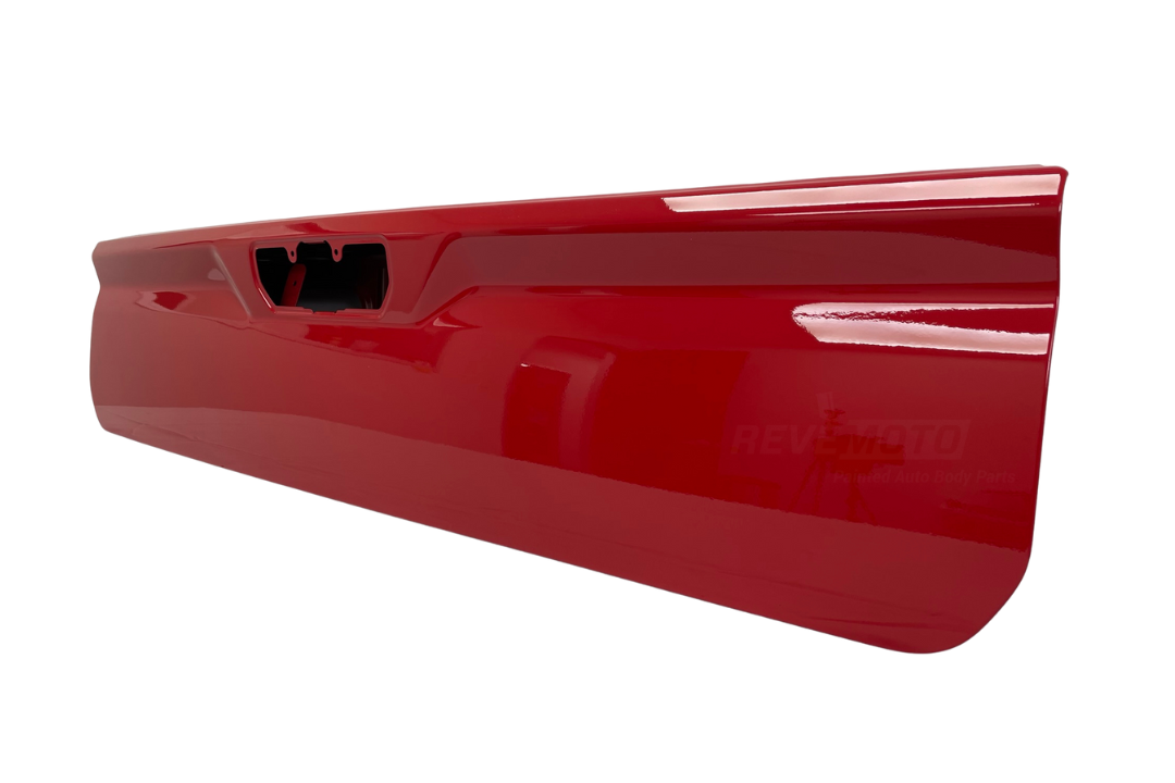 2019-2024 GMC Sierra Tailgate Painted Pull Me Over Red (WA130X) 85518591 ReveMoto Painted Auto Parts Replacement