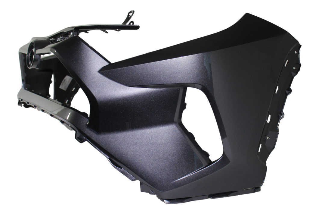 2019-2024 Toyota RAV4 Front Bumper Painted Magnetic Gray Metallic (1G3) 521190R919 TO1000449 ReveMoto Painted Auto Parts Replacement