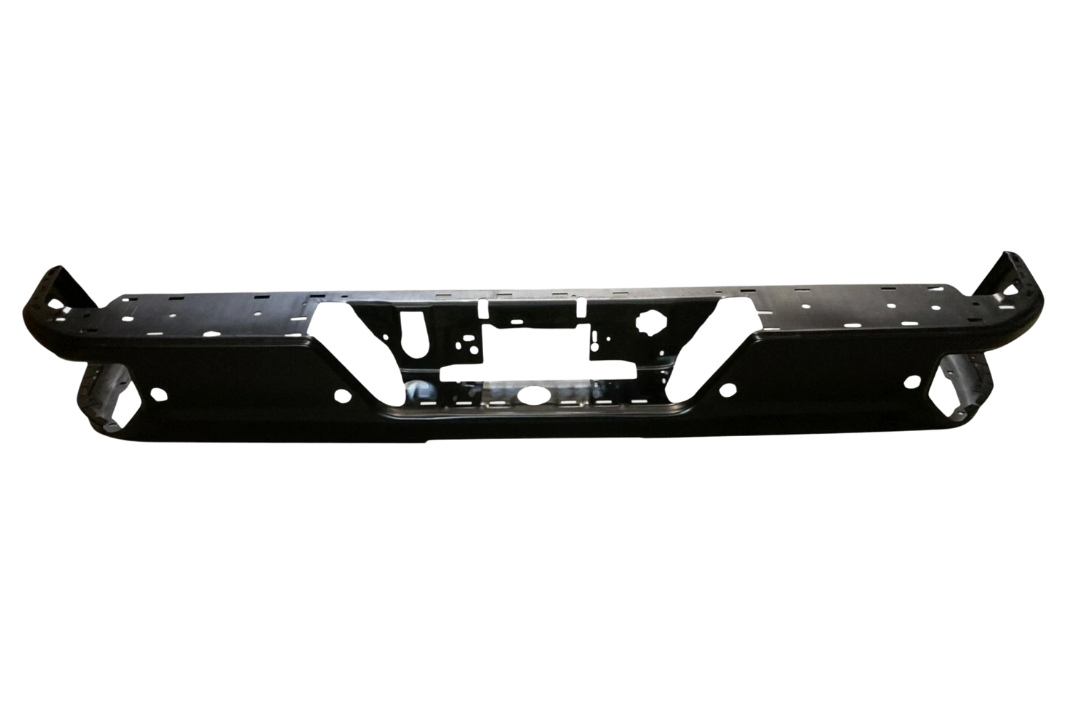 2019-2025 Chevrolet Silverado Rear Bumper Painted (1500/Single Exhaust | WITH: Park Assist Sensor Holes | Aftermarket) 84574366 ReveMoto Painted Auto Body Parts