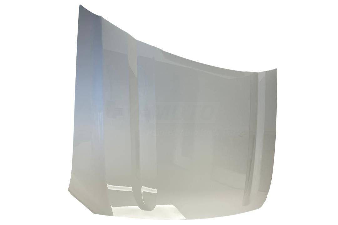 2019-2025 GMC Sierra Hood Painted (1500) Olympic White (WA8624) 84610676 GM1230477 ReveMoto Painted Auto Parts Replacement 