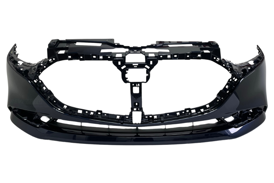 2019-2025 Mazda Mazda3 Front Bumper Cover Painted (Sedan) Deep Crystal Blue Pearl (42M) BDTS50031EBB MA1000254 ReveMoto Replacement Painted Auto Parts