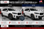 2019-2026 BMW X5 Painted Fender Flares (Set of 4) | OEM Style Wheel Arch Trim | Painted to Match | Ready to Install - Alpine White (300)