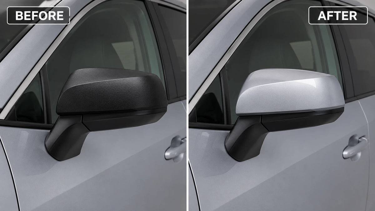 2019–2025 Toyota RAV4 LE OEM Painted Mirror Cap Conversion  | Painted to Match, Ready to Install