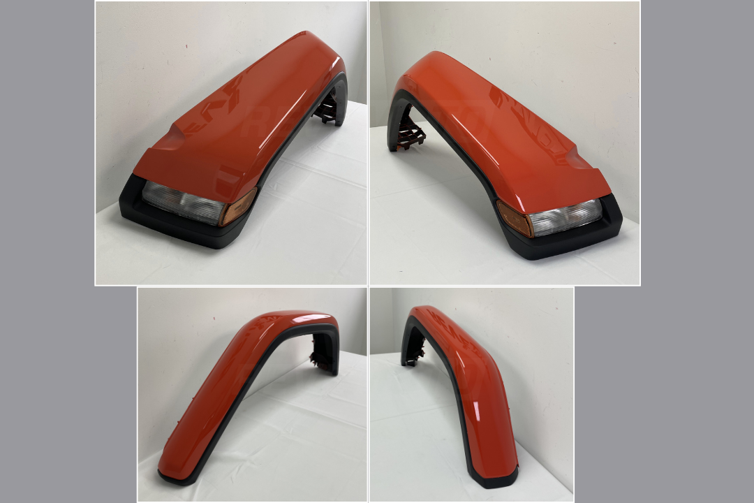 31316 - 2020-2023 Jeep Gladiator Fender Flare Painted (Set of 4 | Mojave/Rubicon Model) Punk'N Pearl (PE4) 6CE71RXFAG