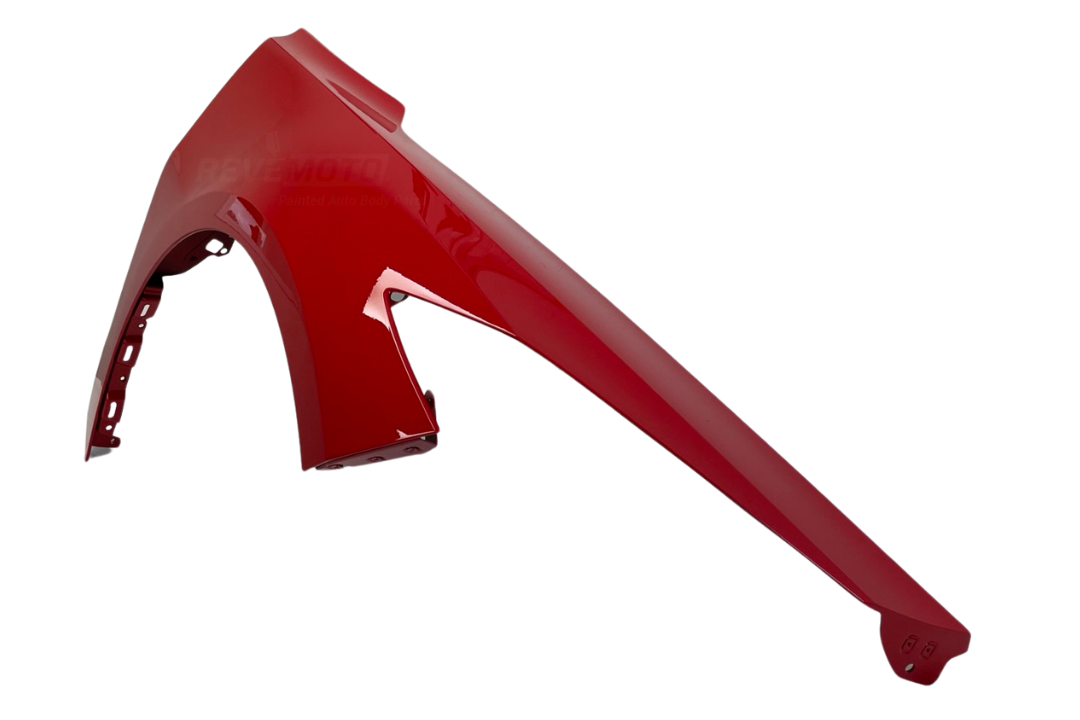 2020-2024 Chevrolet Corvette Fender Painted (Stingray Models) Torch Red (WA9075) 84824880 ReveMoto Painted Auto Parts Replacement
