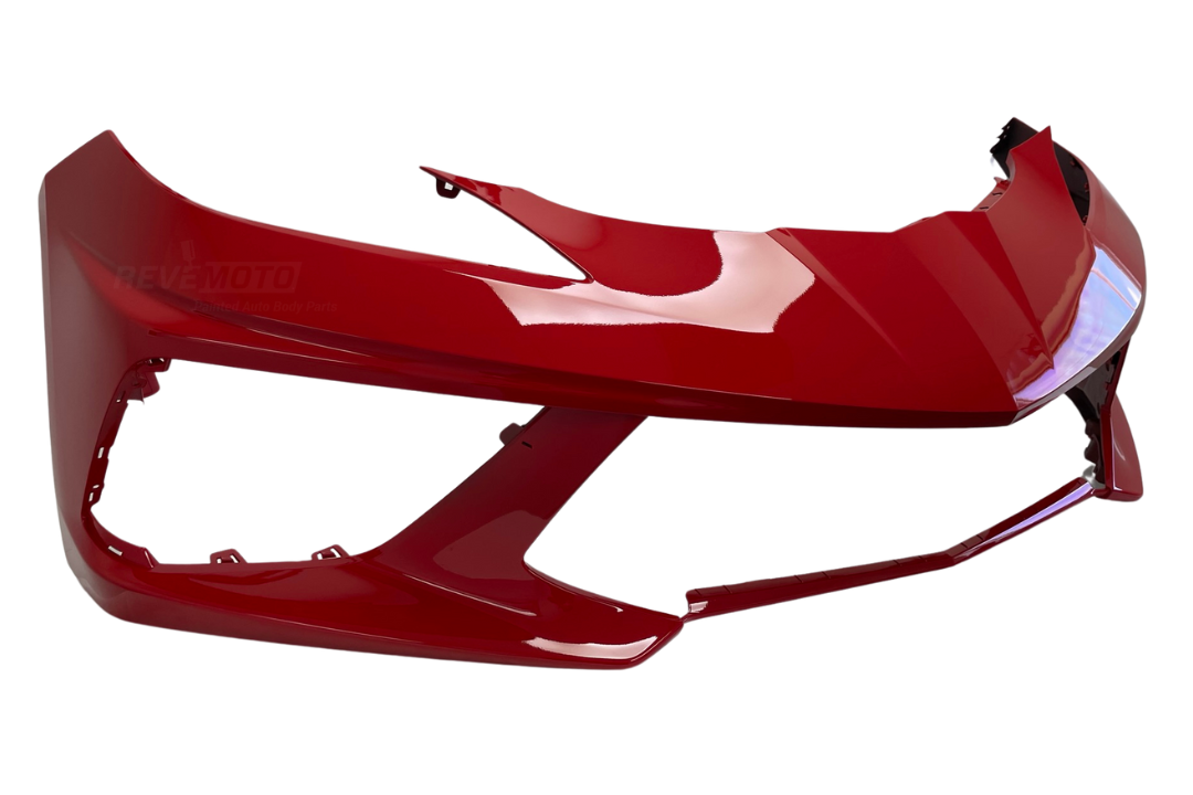 2020-2024 Chevrolet Corvette Front Bumper Painted Torch Red (WA9075) 84925599