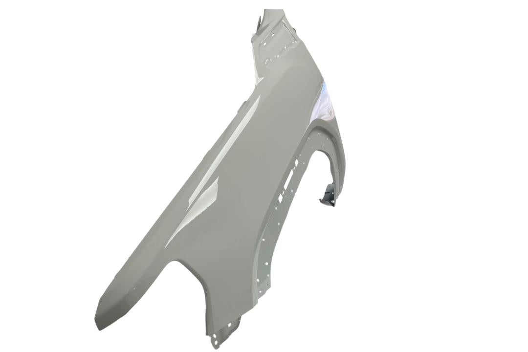 2020-2024 GMC Sierra Fender Painted (2500HD/3500 HD | Driver-Side) Olympic White (WA8624) 84581168 ReveMoto Painted Auto Parts Replacement 