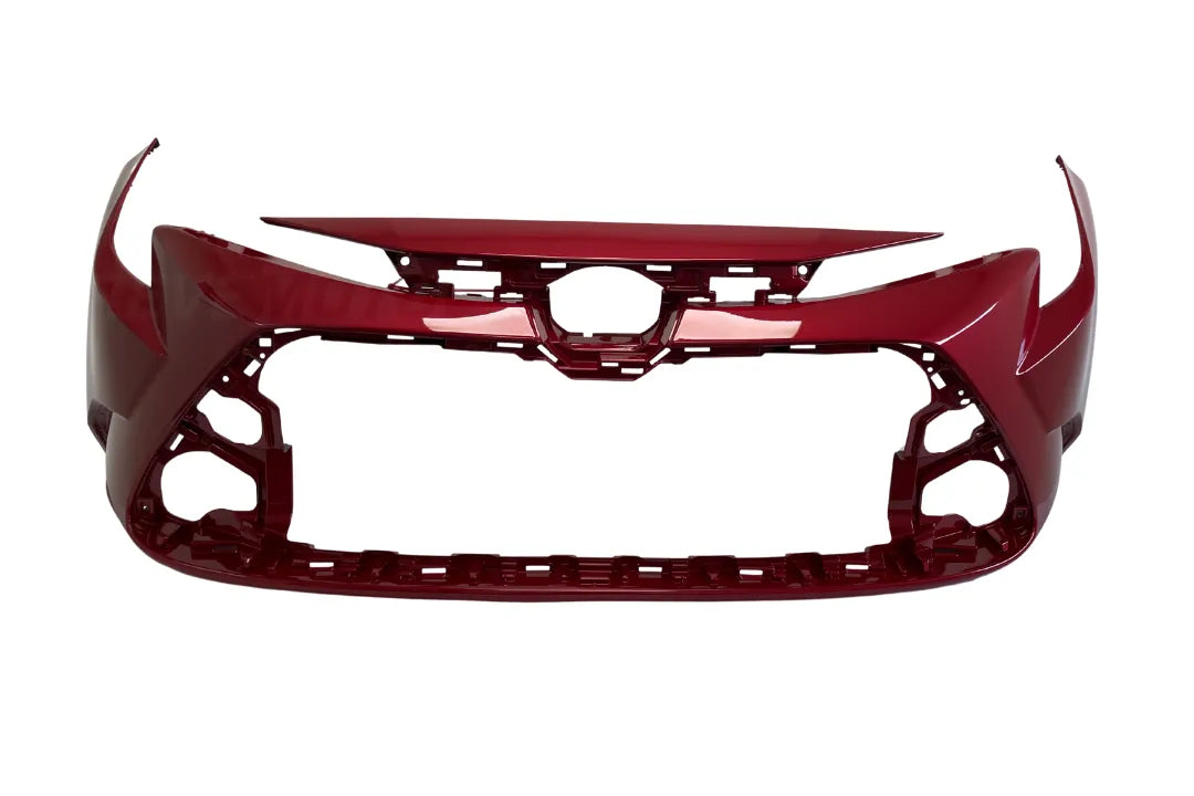2020-2024 Toyota Corolla Front Bumper Painted (Hybrid) Barcelona Red Mica (3R3) 52119F2941 ReveMoto Painted Auto Body Parts
