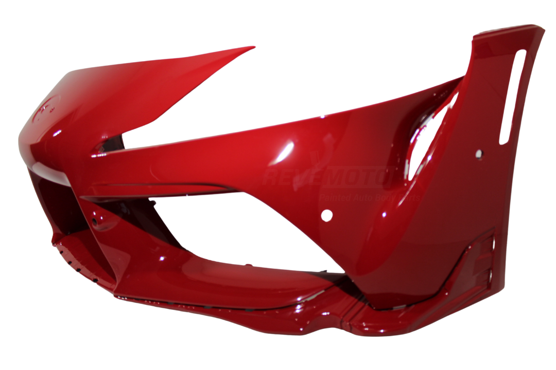 2020-2024 Toyota GR Supra Front Bumper Painted (Hatchback Models) Renaissance Red (A61) 52119WAA06 ReveMoto Painted Auto Body Parts