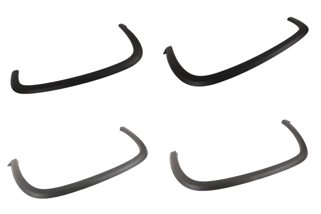 2020-2026 Chevrolet Silverado Painted Fender Flare Conversion (2500 HD/3500 HD | Set of 4) | Painted to Match, Ready to Install