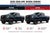 2020-2026 GMC Sierra 2500HD Painted Fender Flare Conversion (OEM) | Painted to Match, Ready to Install - Sacr'e Blue Metallic (WA409Y)