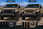 2020-2026 Jeep Gladiator JT Custom Paint-Matched Front Grille | Genuine OEM | Painted to Match, Ready to Install